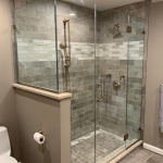 Frameless Glass Shower Enclosure