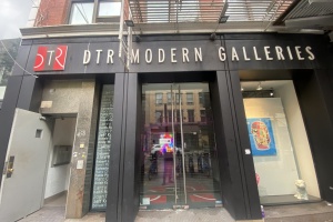 Custom Glass Doors for NYC Art Gallery