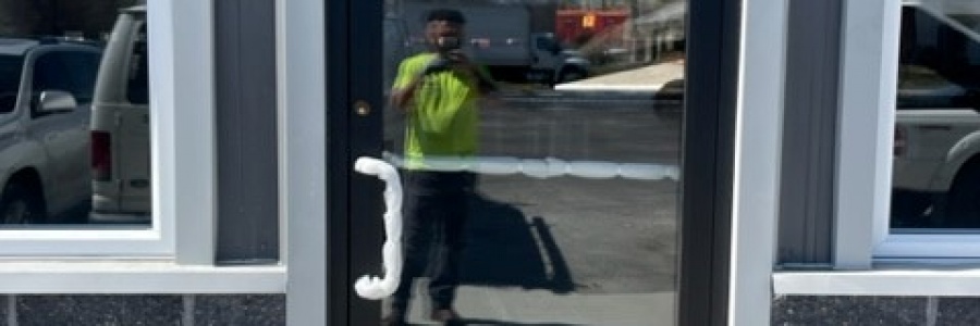 Commercial Glass Entry Door in Parsippany, NJ