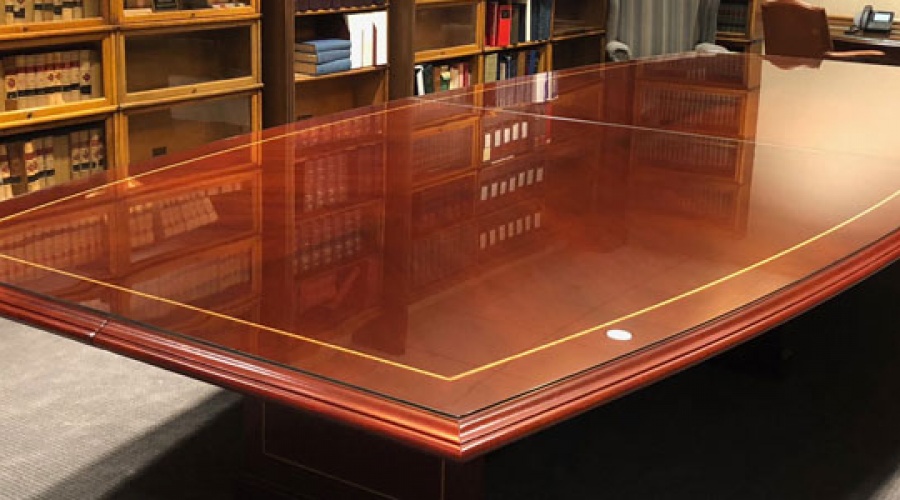 Huge Conference Room Glass Table Top