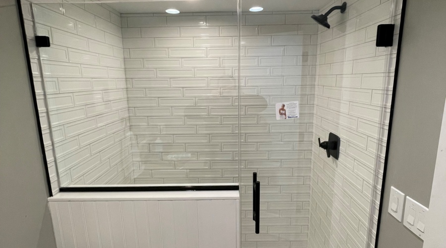 Frameless Shower Door Enclosure in Morristown, NJ