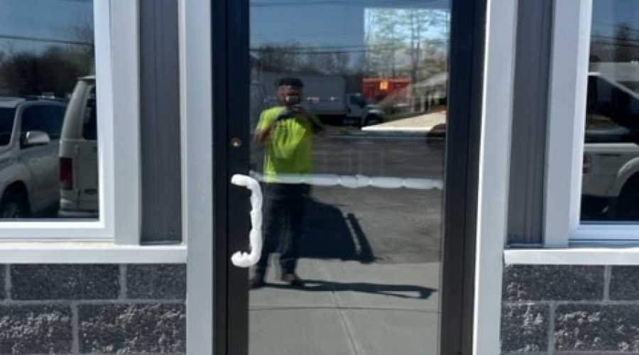 Commercial Glass Entry Door in Parsippany, NJ